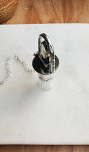 Load image into Gallery viewer, Iris Quartz - Sterling Silver Rollerball Necklace