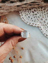 Load image into Gallery viewer, Sand Casted Cross Ring - adjustable