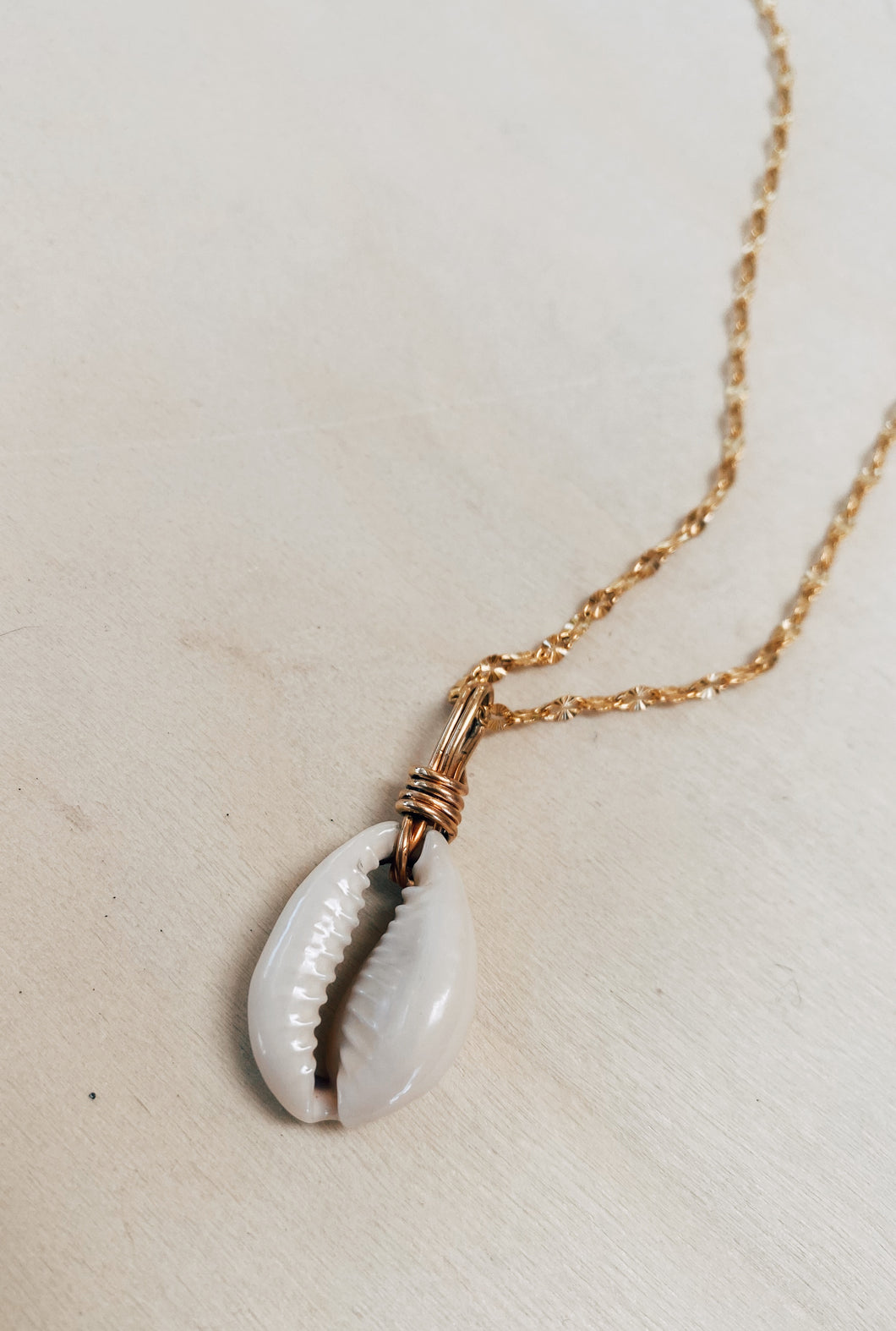 Cowrie Shell Pendant