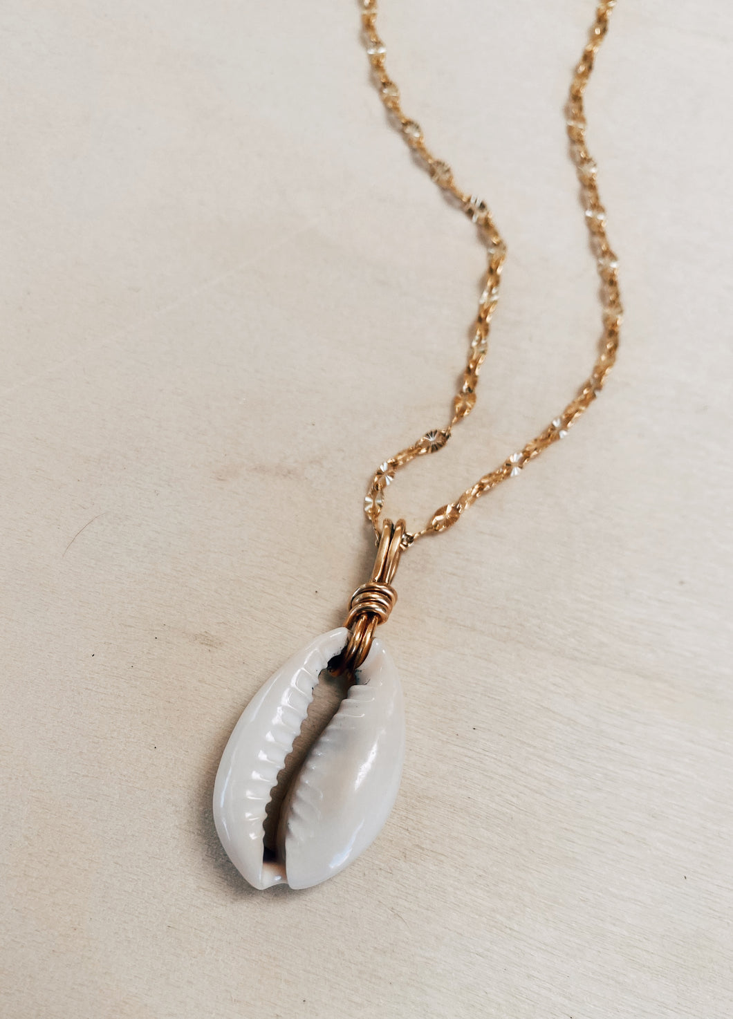 Cowrie Shell Pendant