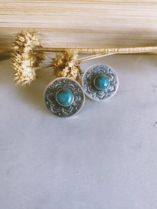 Baja Turquoise Studs