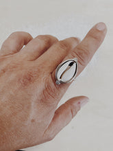 Load image into Gallery viewer, Sterling Silver with Cowrie Shell - FINISHED IN YOUR SIZE