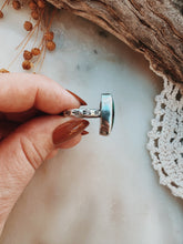 Load image into Gallery viewer, Sterling Silver Hubei Turquoise Ring - Sz 6.5