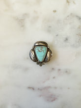 Load image into Gallery viewer, Sterling Silver Hair Twist - Hubei Turquoise