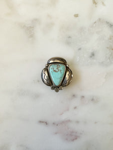 Sterling Silver Hair Twist - Hubei Turquoise