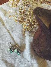 Load image into Gallery viewer, Sierra Bella Turquoise Threader Earrings