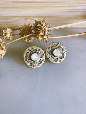 Mother Of Pearl Studs