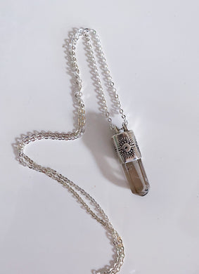 #7- Smokey Quartz Sterling Silver Talisman