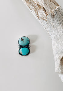 Baja Turquoise ring in Sterling Silver