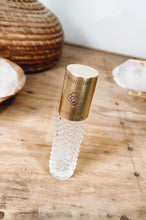 Load image into Gallery viewer, Red Brass Keepsake Vintage Glass Rollerball Vial