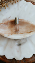 Load image into Gallery viewer, Sterling Silver Keepsake Peach Glass Rollerball Vial