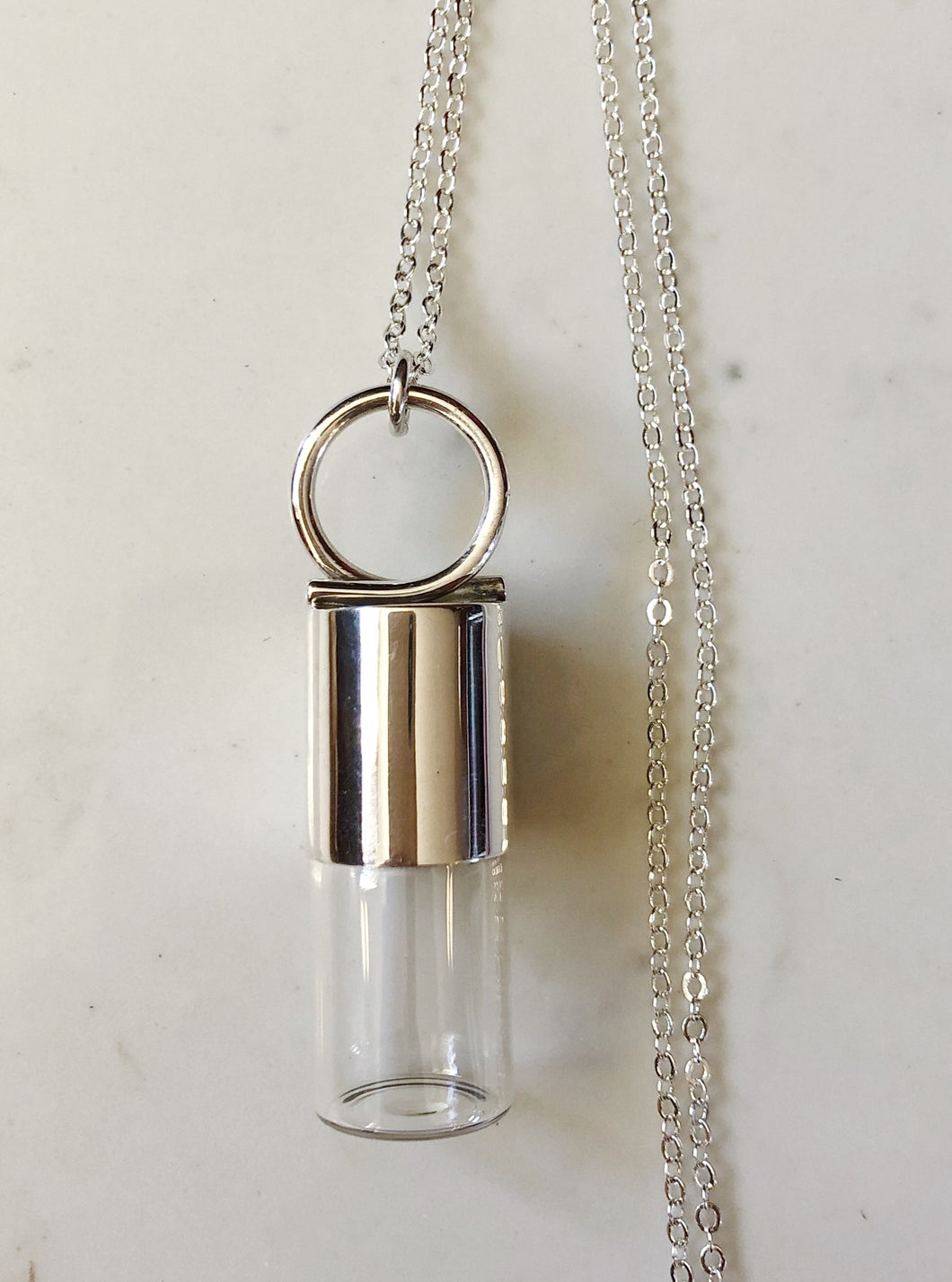 Made to Order | Lé Loop | Sterling Silver Rollerball Necklace