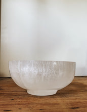 Load image into Gallery viewer, Selenite Pedestal Bowl
