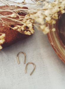 - Gold Fill - Lucky Horseshoe earrings
